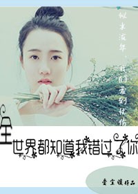 小说：全世界都知道我错过了你，作者：爱宜暖